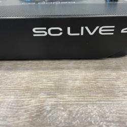 AS-IS Denon DJ SC LIVE 4-4Deck Professional Standalone DJ Controller with Streaming Access