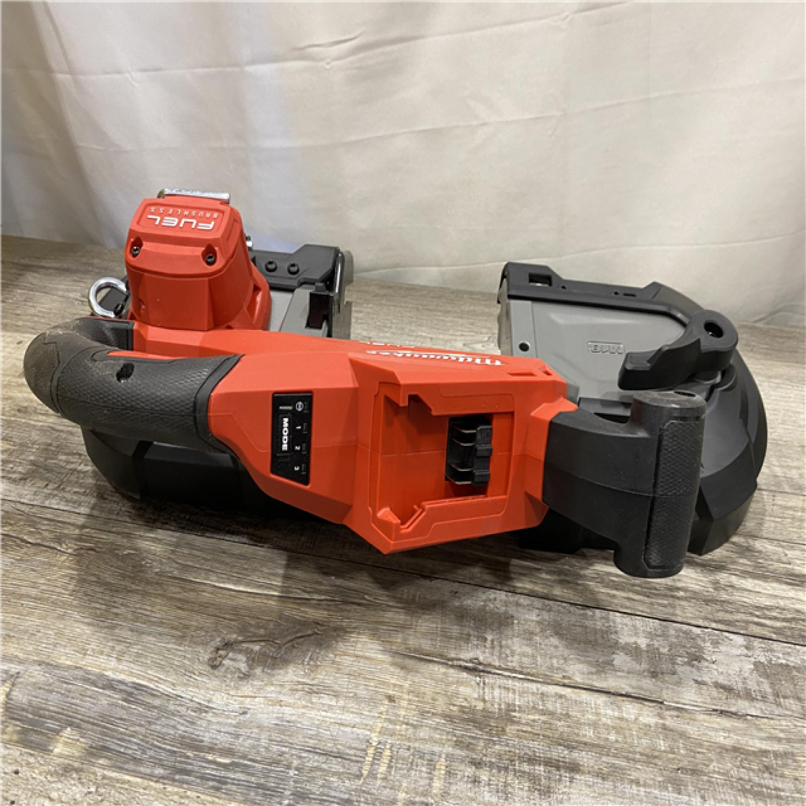 AS-IS Milwaukee FUEL 18V Lithium-Ion Brushless Cordless Deep Cut Band Saw (Tool-Only)