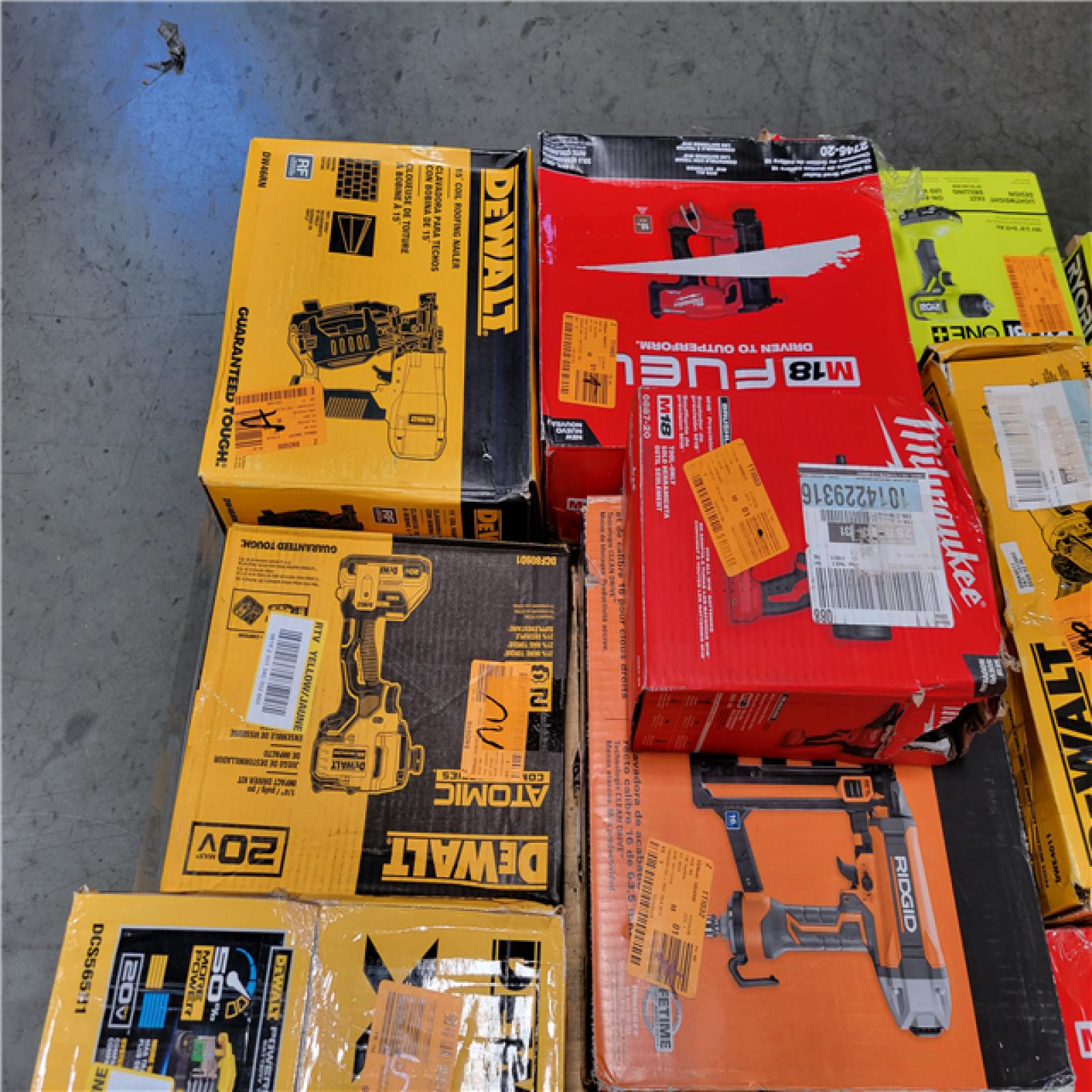 CALIFORNIA AS-IS TOOL PALLET