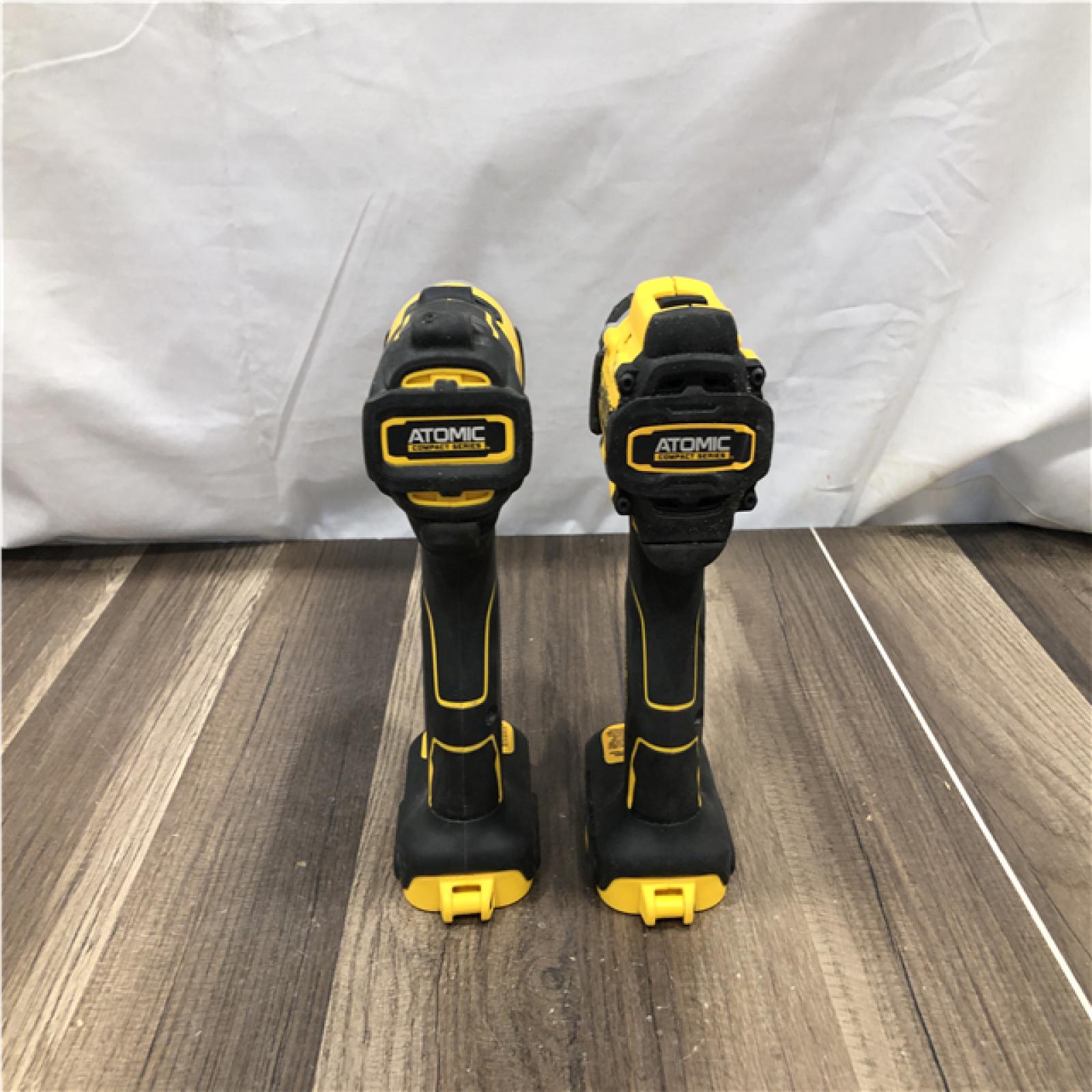 AS-IS DEWALT ATOMIC 20-Volt MAX Lithium-Ion Cordless Combo Kit