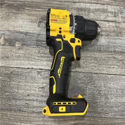 AS-IS DEWALT Atomic 20V Lithium-Ion Cordless Compact 1/2 in. Drill/Driver Kit