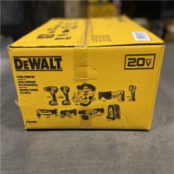 NEW! - DEWALT 20V MAX Cordless 9 Tool Combo Kit with (2) 20V 2.0Ah Batteries and Charger