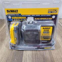 NEW! DEWALT DCBP034C 20V MAX Starter Kit with PowerStack Lithium-Ion Compact Battery and Charger