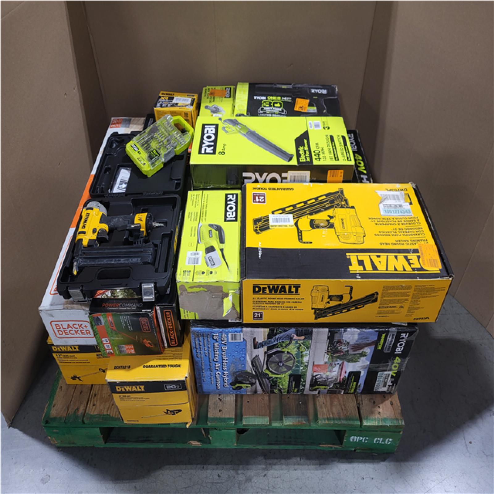 CALIFORNIA AS-IS TOOL PALLET