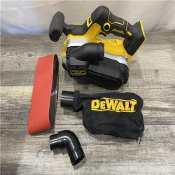 AS-IS DEWALT 20V MAX* XR Brushless Cordless Belt Sander (Tool-Only)