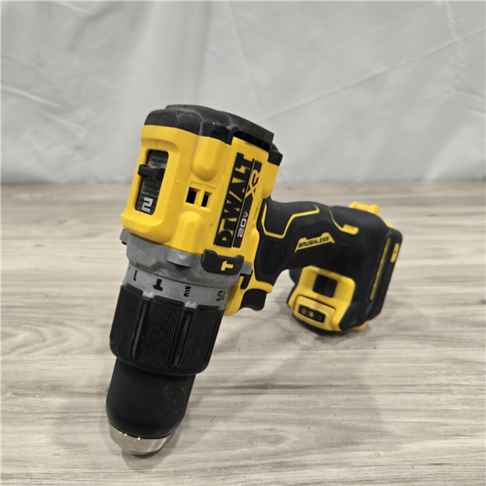AS-IS DEWALT 20V Compact Cordless 1/2 in. Hammer Drill (Tool-Only)