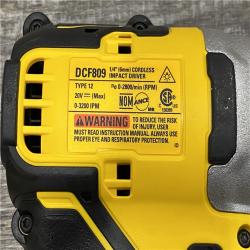 AS-IS DEWALT Atomic 20V Max Lithium-Ion Brushless Cordless Compact 1/4 in. Impact Driver Kit