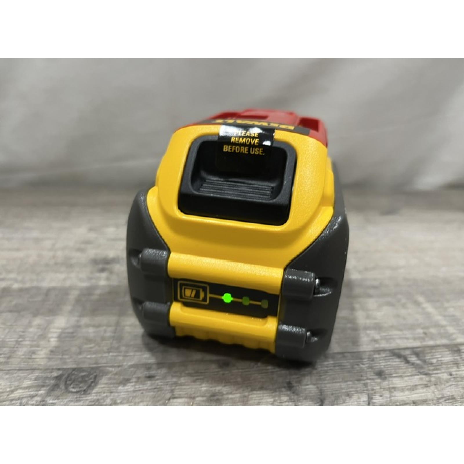 AS-IS DEWALT FLEXVOLT 20V/60V MAX Lithium-Ion 6.0Ah Battery Pack