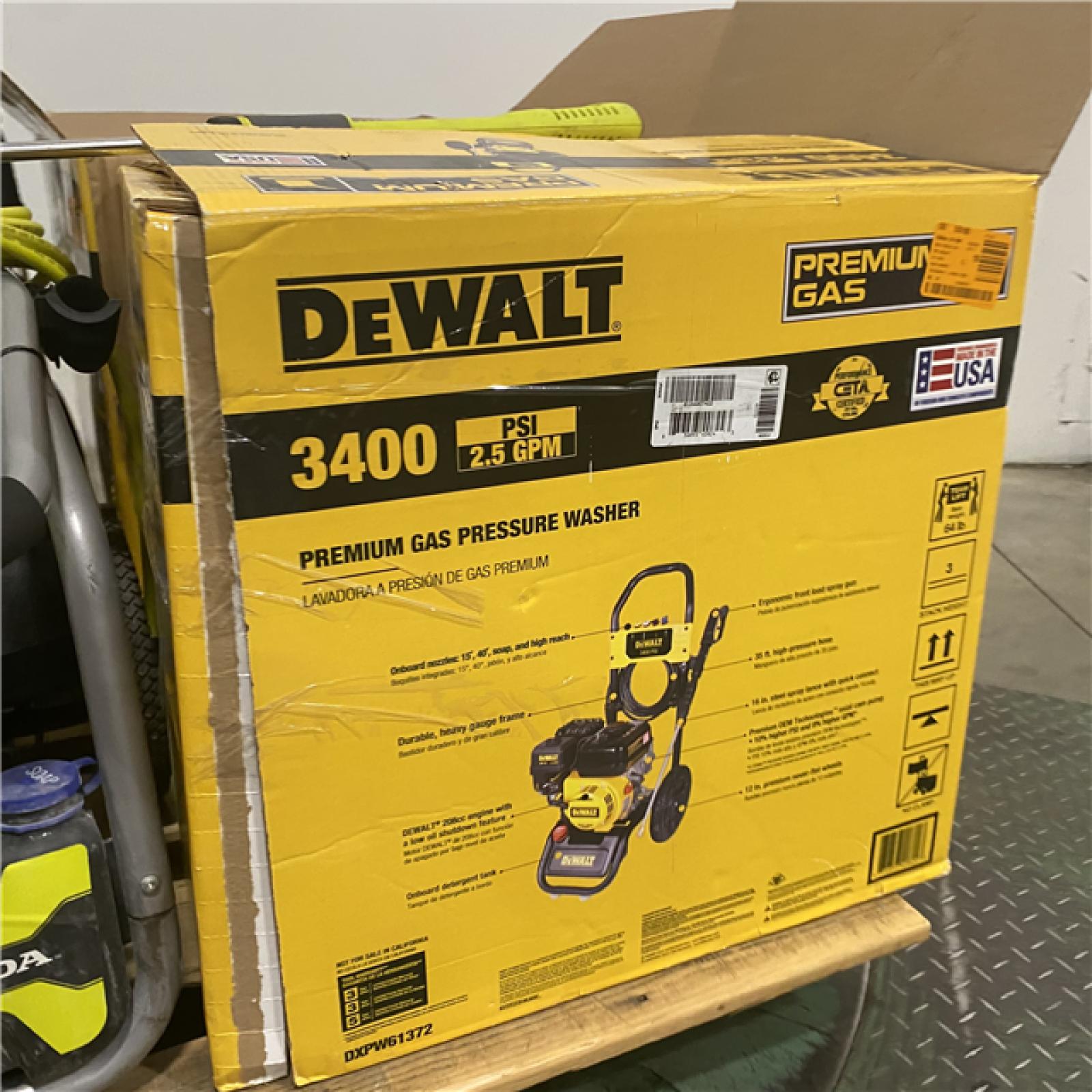 Dallas Location - As-Is GAS PRESSURE WASHER (Lot Of 4)