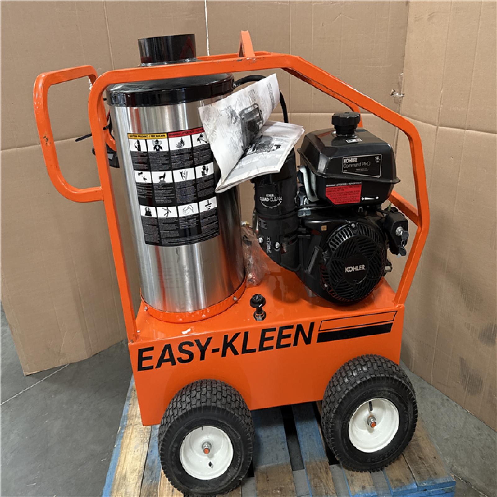 California AS-IS Kohler Command Pro Easy-Kleen Pressure System