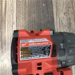 AS-IS Milwaukee FUEL 18V Lithium-Ion Brushless Cordless 1/2 in. Hammer Drill/Driver (Tool-Only)
