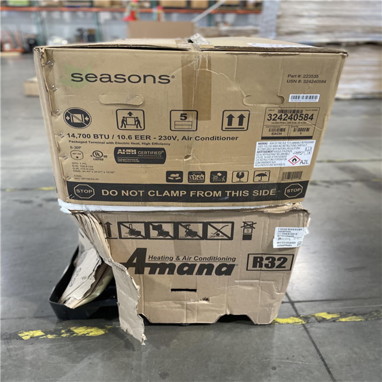 DALLAS LOCATION- AS-IS MIXED CONDENSOR PALLET