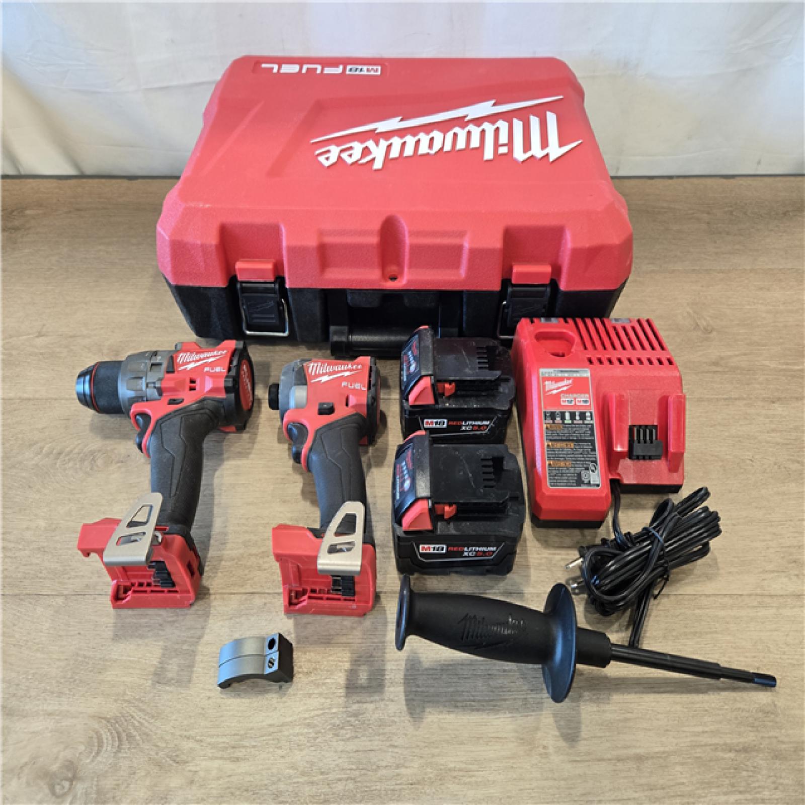 AS-IS Milwaukee FUEL 18V Cordless Hammer Drill and Impact Driver Combo Kit