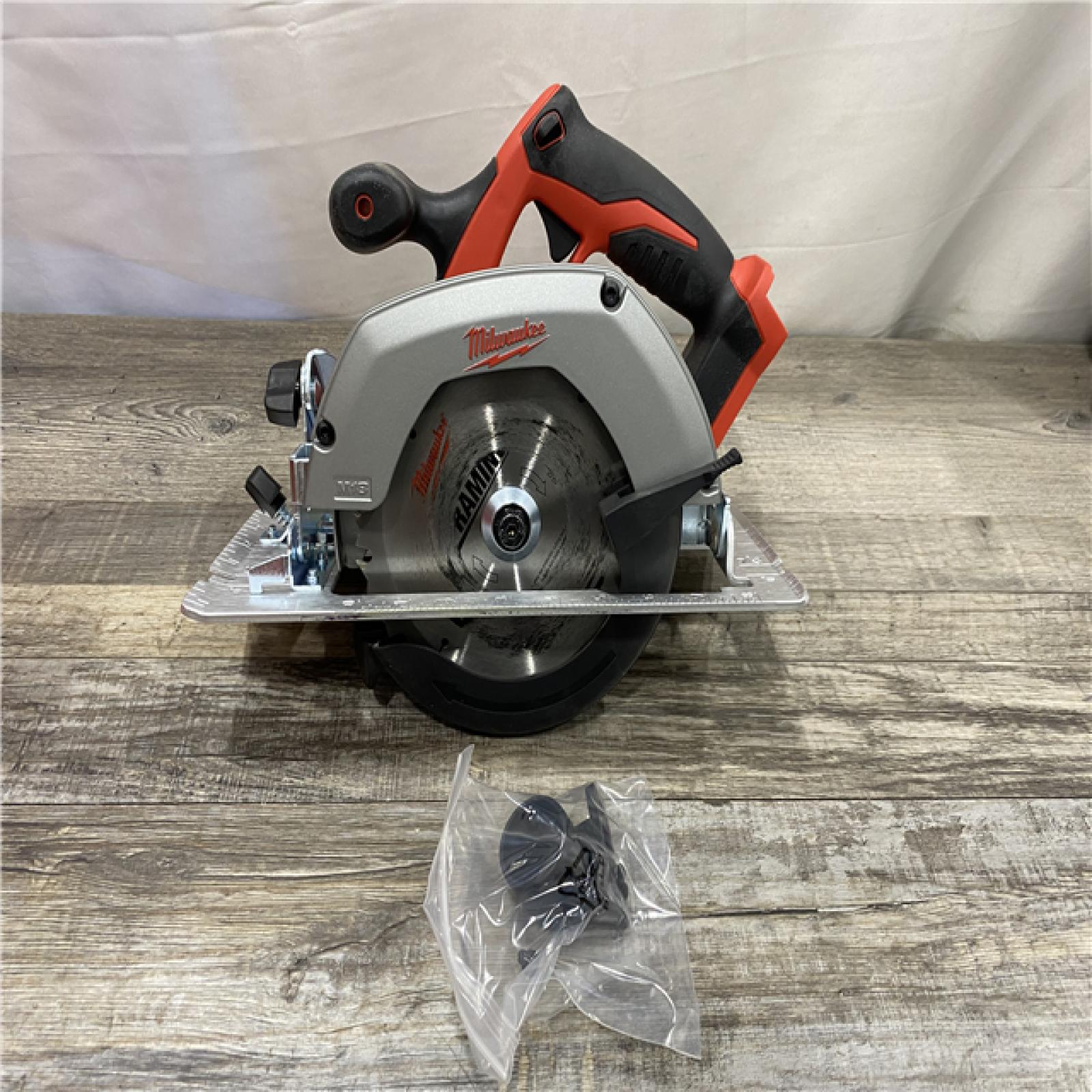 AS-IS Milwaukee 18V Lithium-Ion Cordless 6-1/2 in. Circular Saw (Tool-Only)