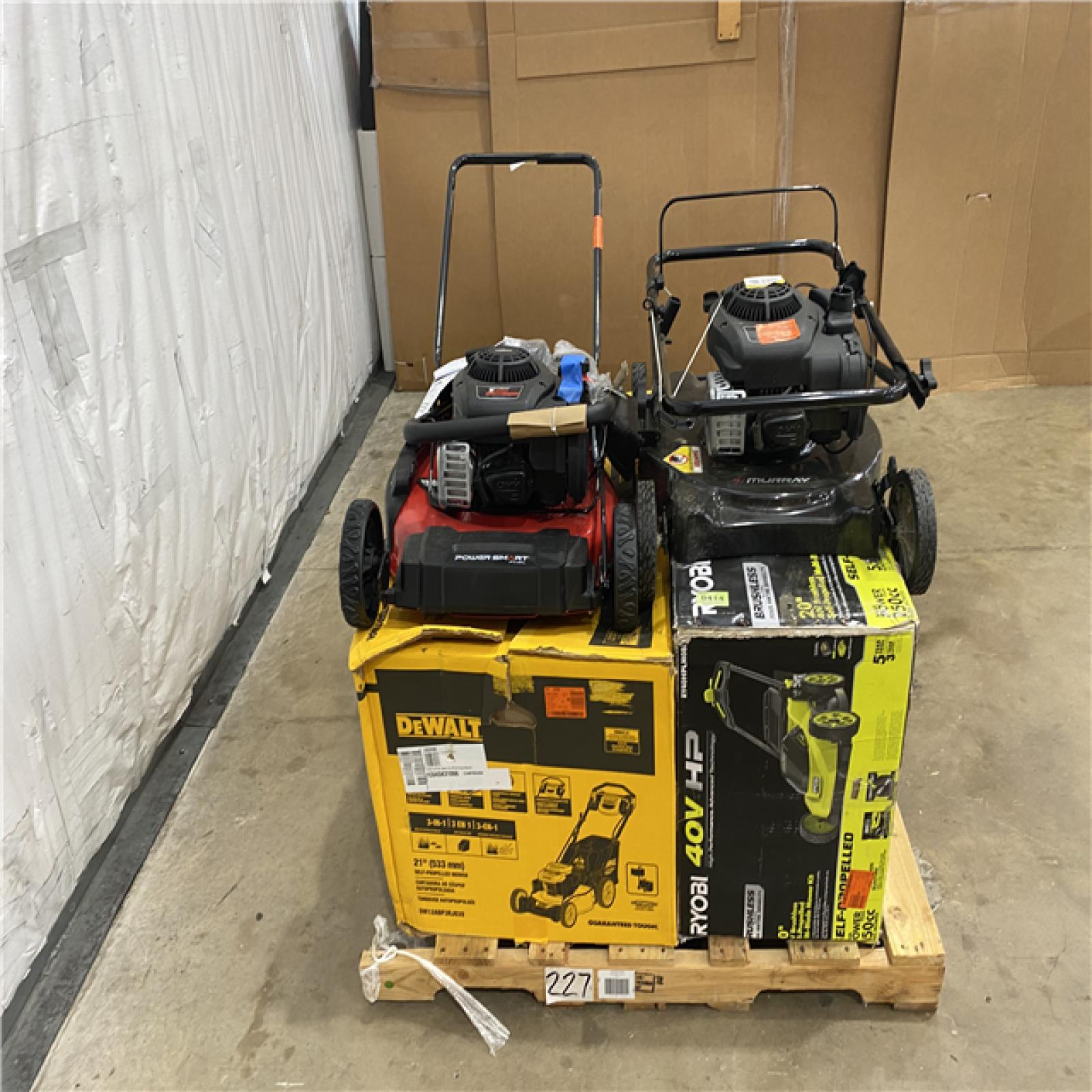 Houston Location - AS-IS Outdoor Power Equipment