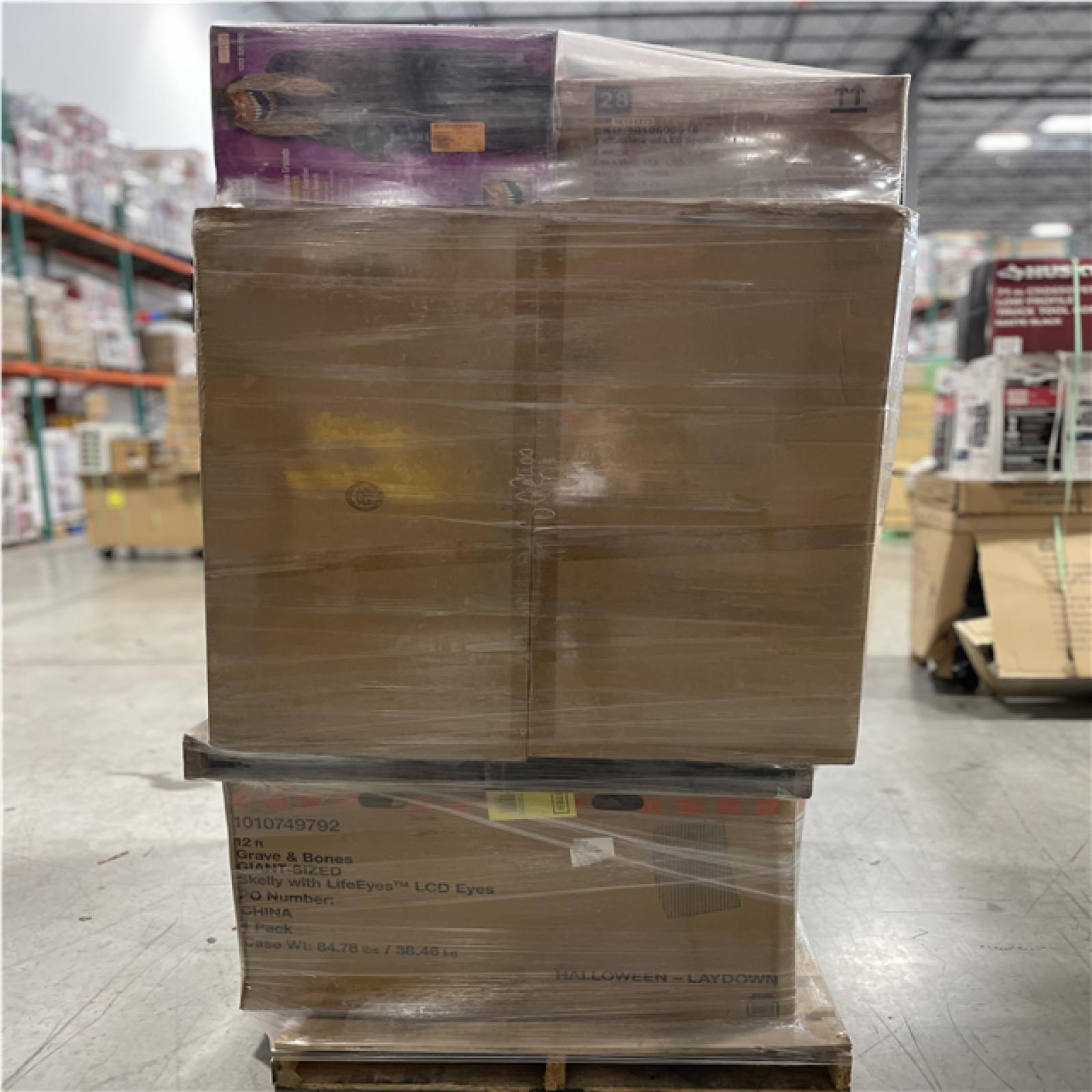 DALLAS LOCATION- AS-IS ASSORTED HALLOWEEN DECORATION PALLET