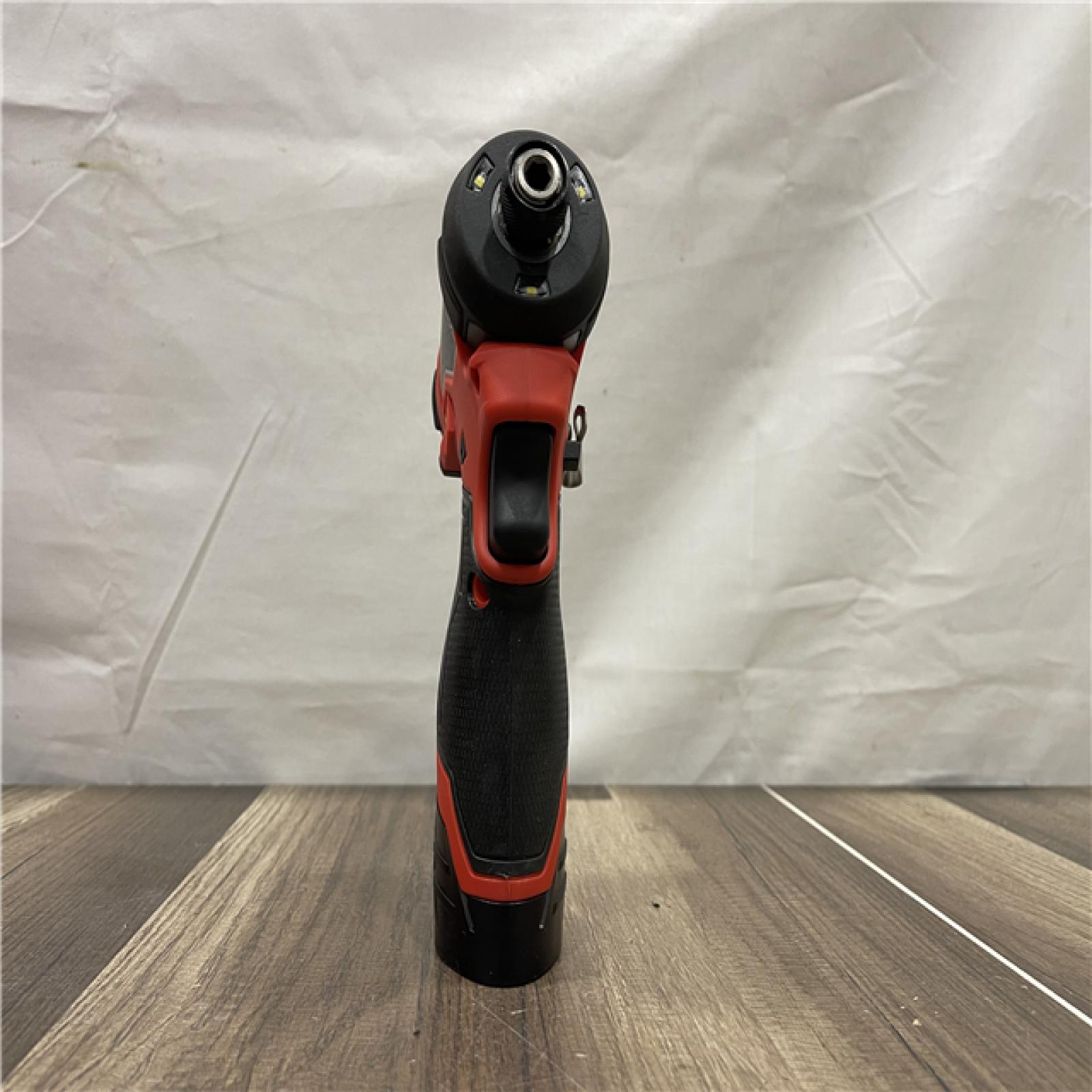 AS-IS Milwaukee FUEL 12V Lithium-Ion Brushless Cordless 1/4 in. Hex Impact Driver Kit