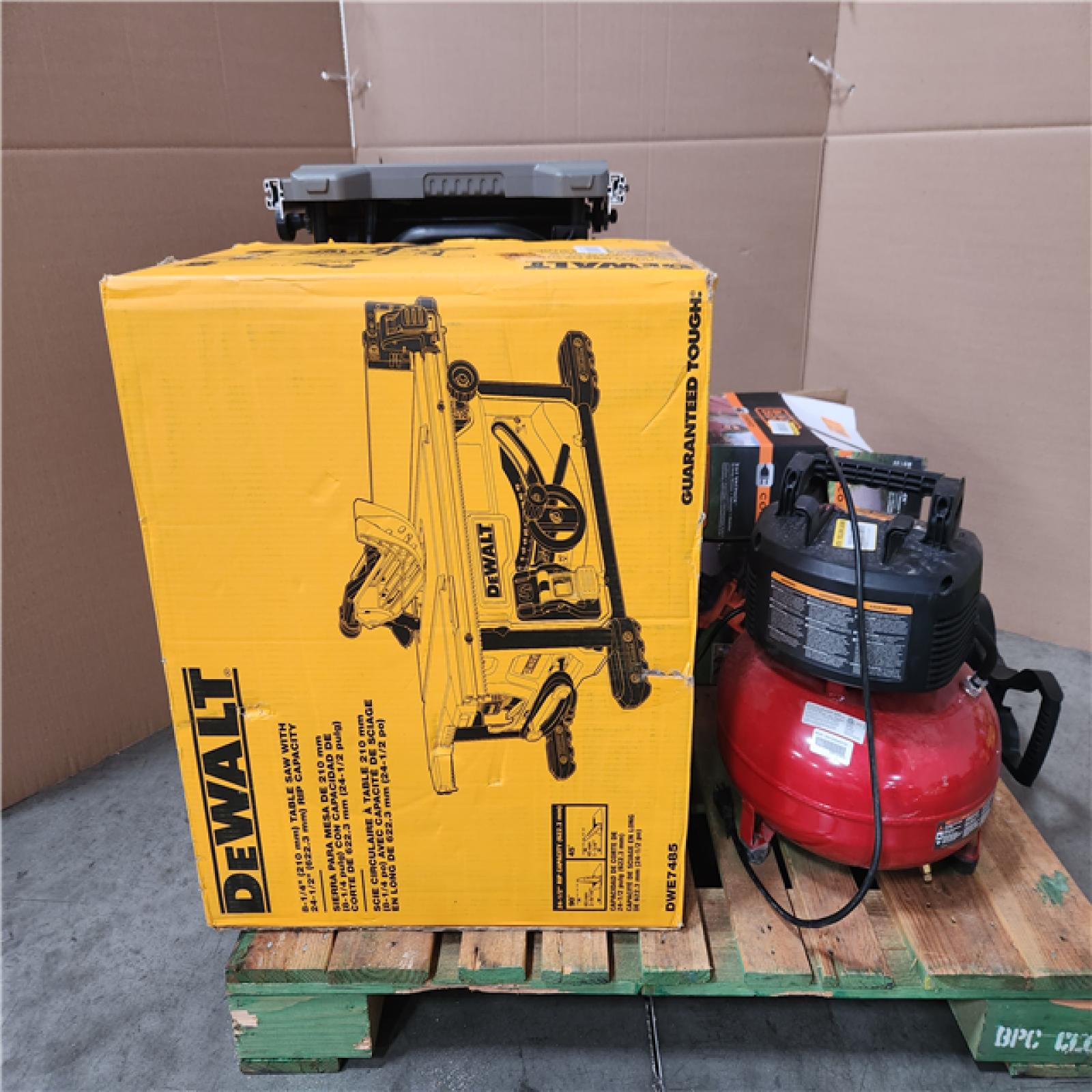 CALIFORNIA AS-IS TOOL PALLET