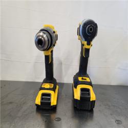 AS-IS- DeWalt 2-Tool Combo Kit W/ (2) BATTERY & CHARGER