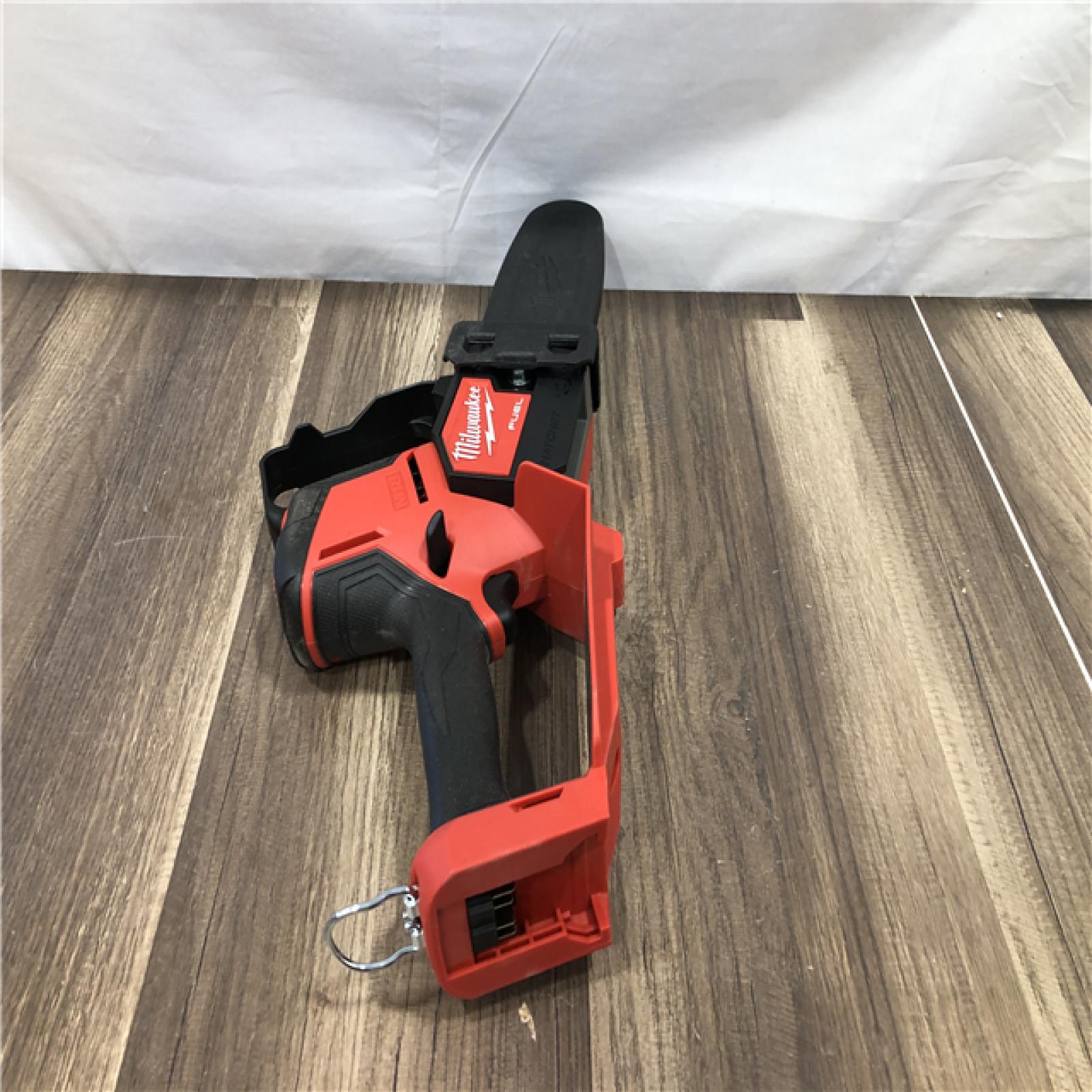 AS-IS Milwaukee  FUEL 18V Lithium-Ion Brushless Battery 8 in. HATCHET Pruning Saw (Tool-Only)