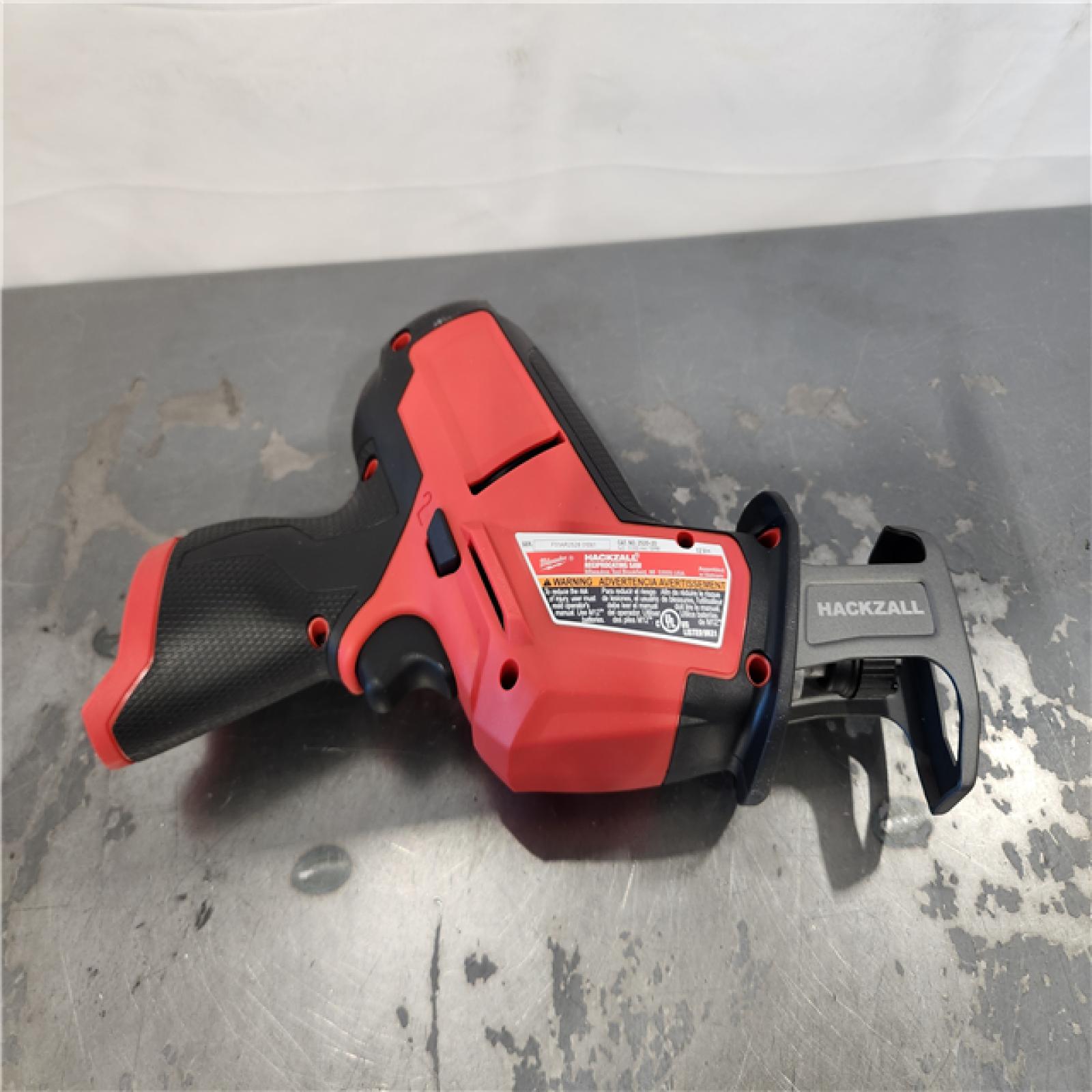 AS-IS- Milwaukee 12V M12 FUEL HACKZALL Brushless Cordless Reciprocating Saw (Tool Only)
