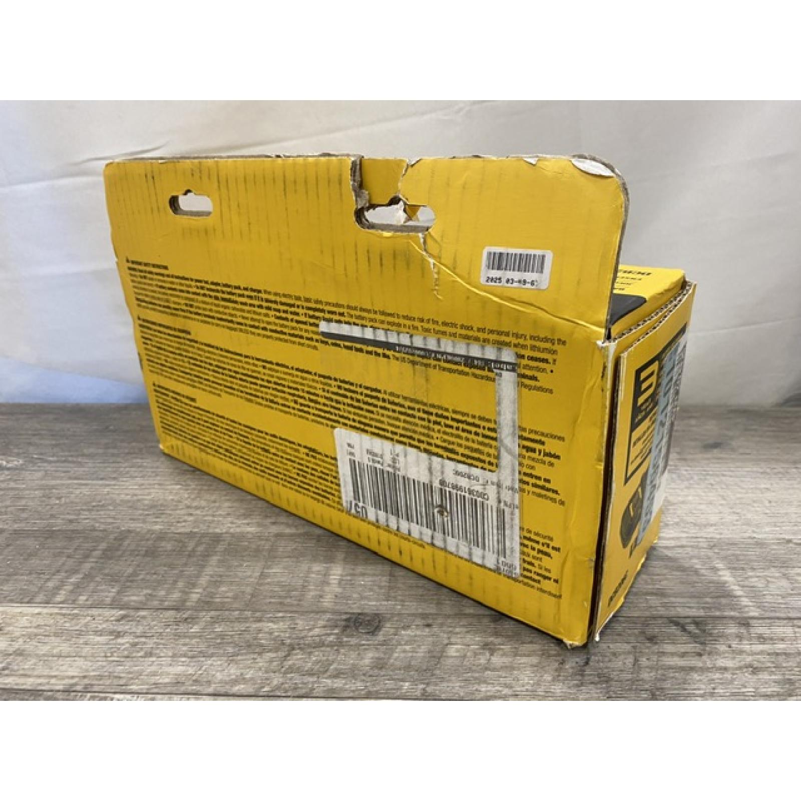 NEW - DEWALT 20V MAX Lithium-Ion 6.0 Ah Battery and Charger