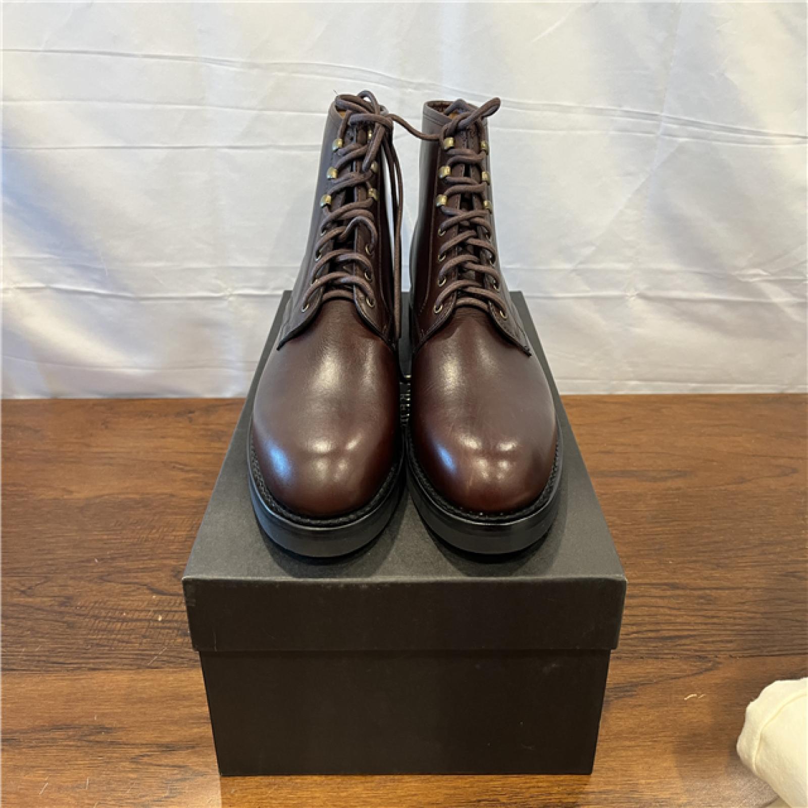 J.Crew Field Boots In English Leather - Brown - SZ 12