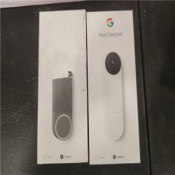 Phoenix AS-IS Google Nest Doorbell - Smart Wi-Fi Video Doorbell Camera - (2-Pack)