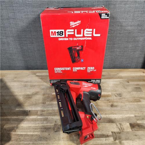 HOUSTON LOCATION - AS-IS Milwaukee 2841-20 18V Cordless Gen II 16 Gauge Angled Finish Nailer (Tool Only)