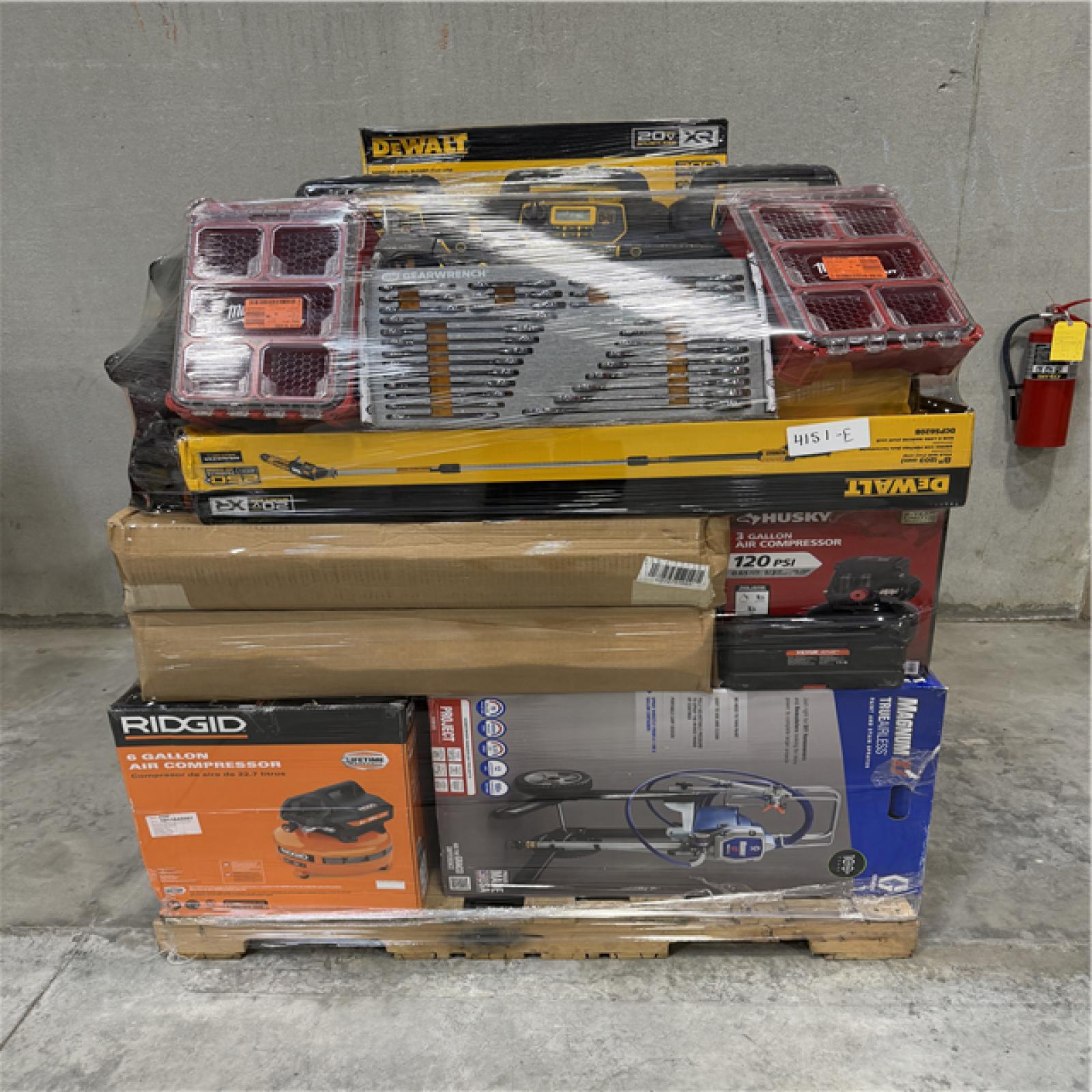 Atlanta Location AS-IS Tools Partial Truckload (4 Pallets) 4151-E