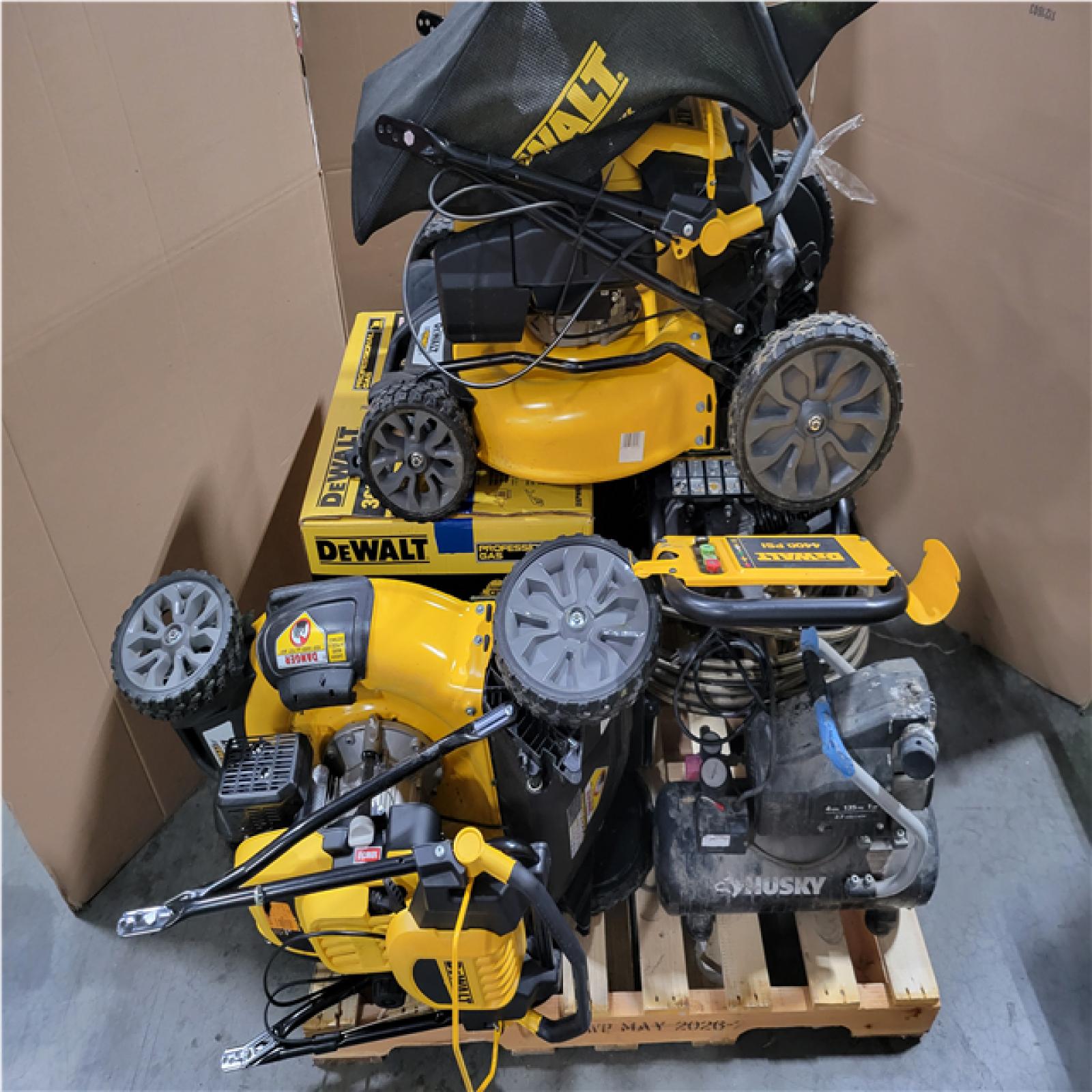 CALIFORNIA AS-IS OUTDOOR POWER EQUIPMENT