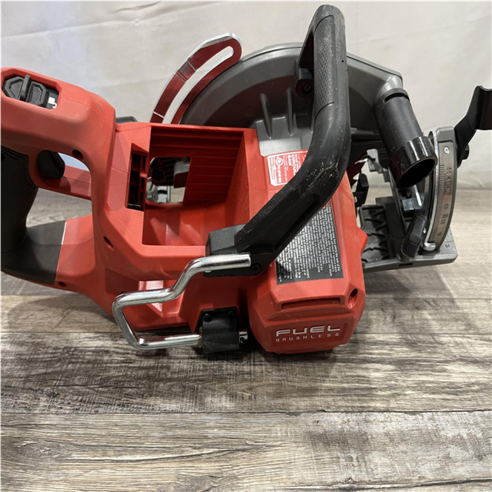 AS-IS Milwaukee FUEL 18V Lithium-Ion Cordless 7-1/4 in. Rear Handle Circular Saw (Tool-Only)