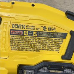 AS-IS DEWALT 20V MAX XR 18 Gauge Cordless Brad Nailer (Tool Only)