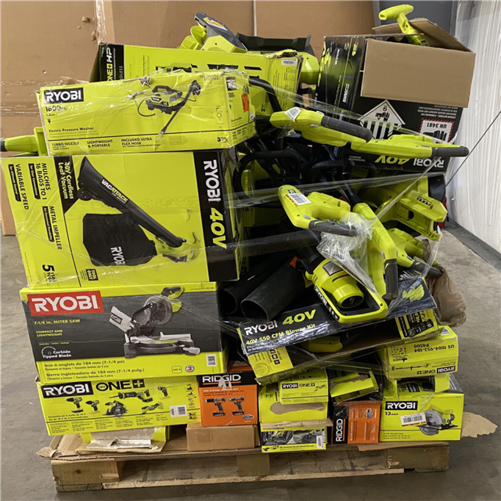 Houston Location AS IS - Tool Pallet