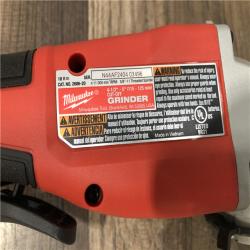 AS-IS Milwaukee 18V Lithium-Ion Brushless Cordless 4-1/2 in./5 in. Grinder w/Paddle Switch (Tool-Only)