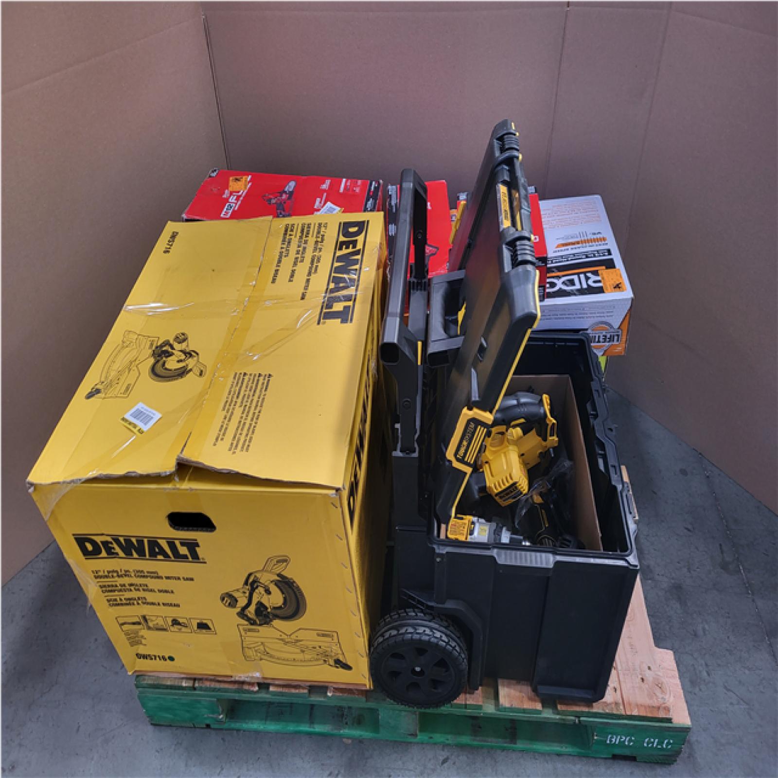 CALIFORNIA AS-IS TOOL PALLET