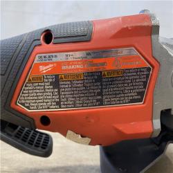 AS-IS Milwaukee FUEL 18-Volt Lithium-Ion Brushless Cordless 4-1/2 in./6 in. Braking Grinder with Paddle Switch (Tool-Only)