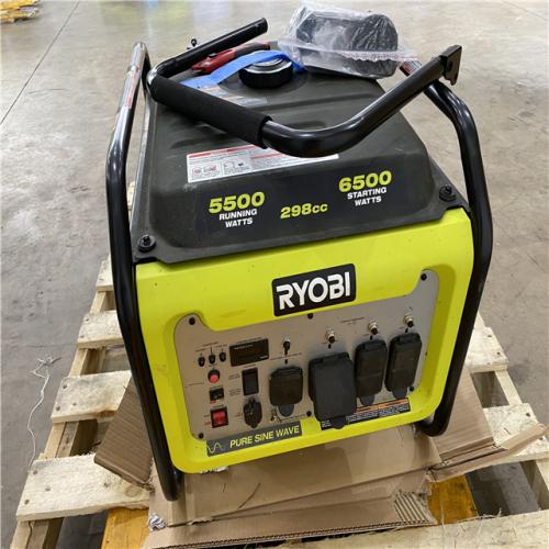 Houston Location AS IS - ryobi 5500 running watts generator