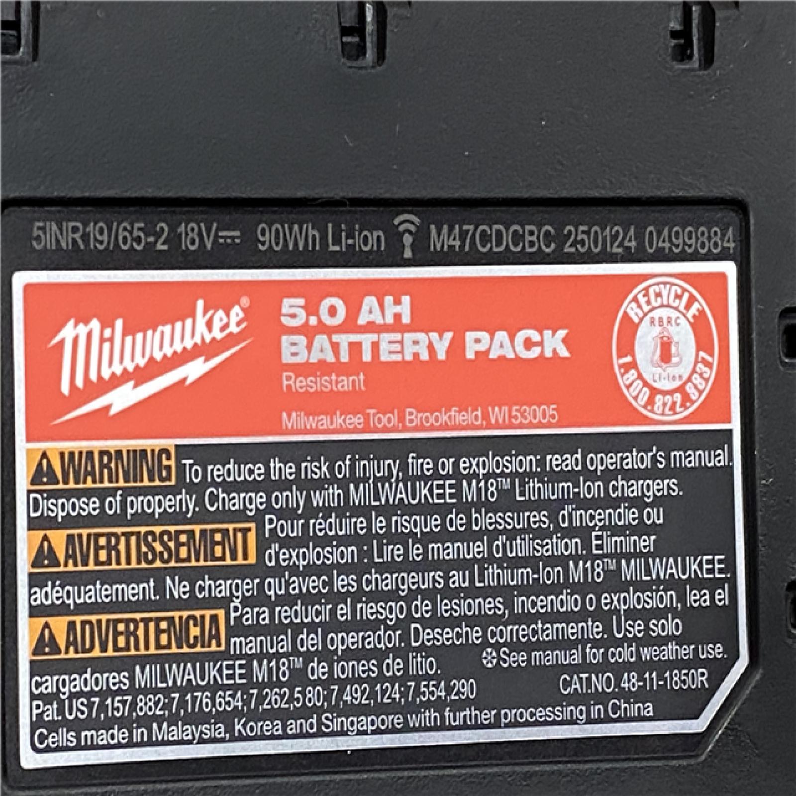 AS-IS Milwaukee FUEL 1/2 High Torque Impact Wrench with Friction Ring Kit