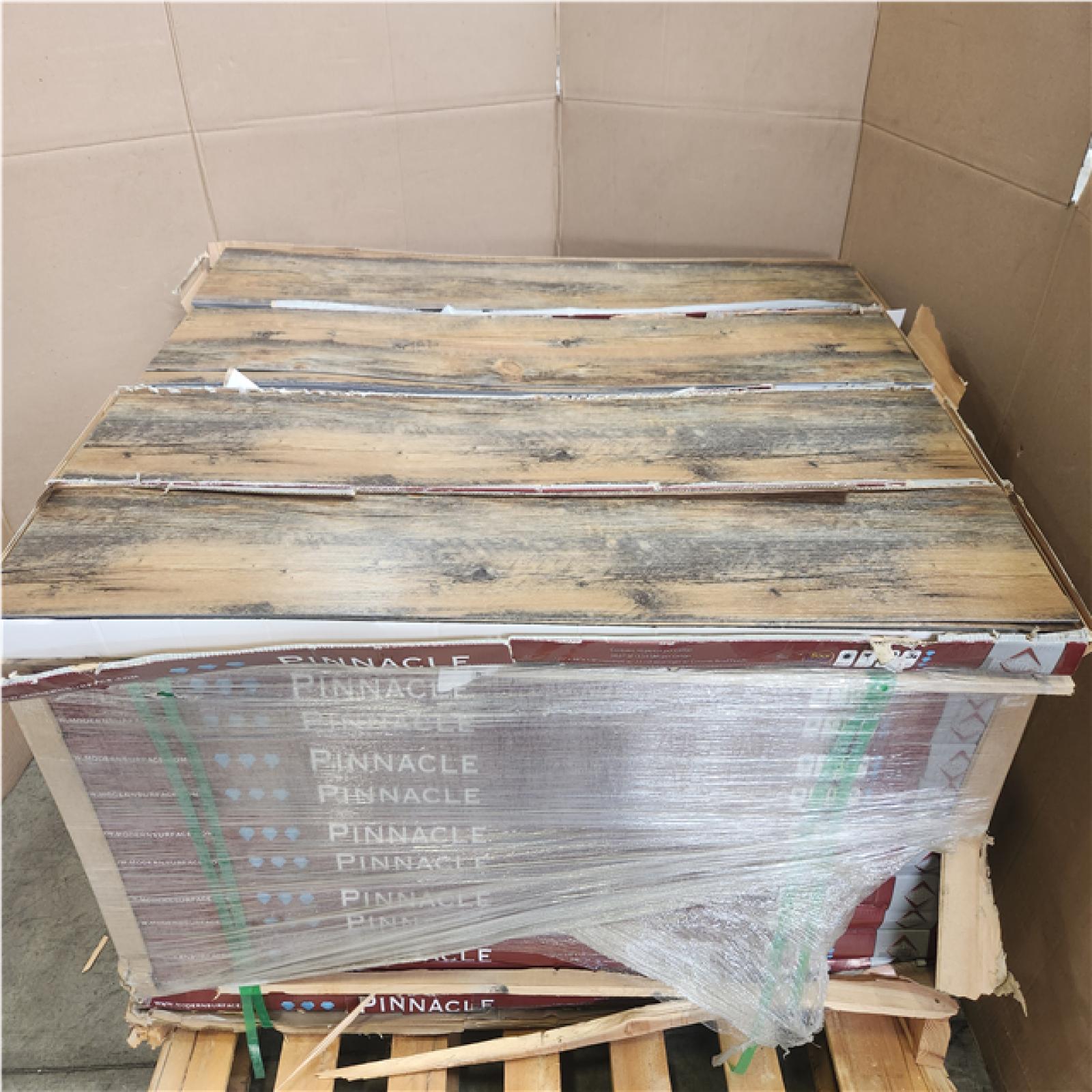 Phoenix NEW Big D Floor Covering Pinnacle Barnwood Vinyl Flooring Pallet of 48