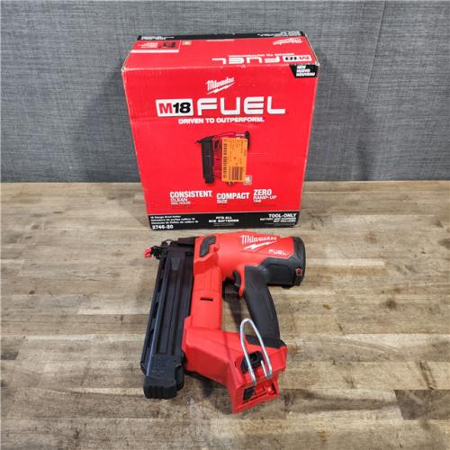 HOUSTON LOCATION - AS-IS (APPEARS LIKE NEW) Milwaukee M18 FUEL 18 Gauge Brad Nailer (TOOL ONLY)