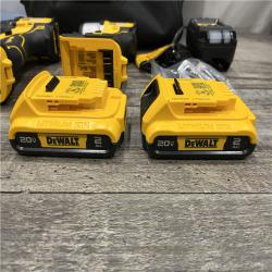 LIKE NEW - DEWALT 20V MAX Brushless 1/2 in. Drill Driver & 1/4 in. Impact Driver Kit