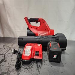 AS-IS- Milwaukee M18 FUEL 120 MPH 500 CFM 18V Brushless Cordless Battery Powered Leaf Blower Kit