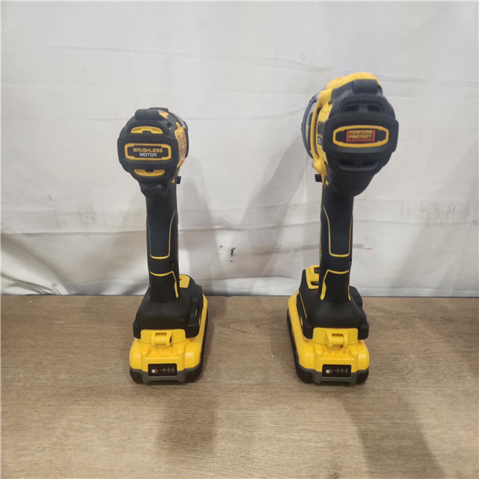 AS-IS- DEWALT 20V MAX Lithium-Ion Cordless 2-Tool Combo Kit