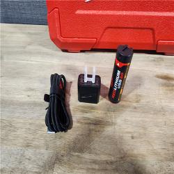 HOUSTON LOCATION - AS-IS (APPEARS LIKE NEW) Milwaukee 3521-21 4V Lithium-Ion Cordless USB Rechargeable Green Beam Cross Line Laser