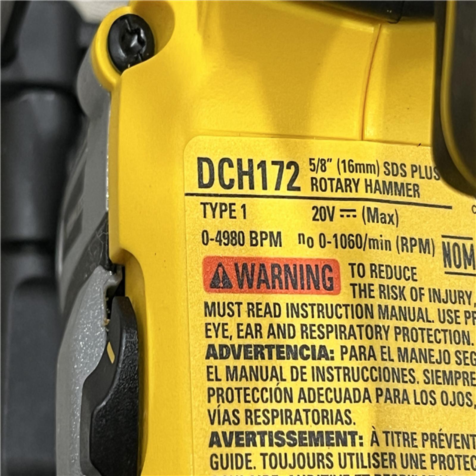 AS-IS DEWALT ATOMIC 20V MAX Cordless Brushless Ultra-Compact 5/8 in. SDS Plus Hammer Drill (Tool Only)