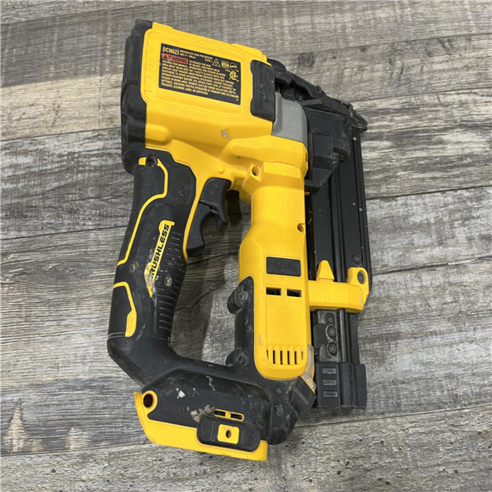 AS-IS DEWALT ATOMIC 20V MAX Lithium Ion Cordless 23 Gauge Pin Nailer (Tool Only)