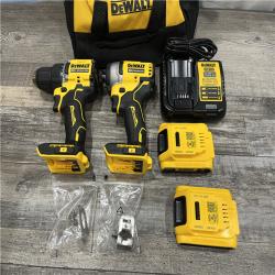 AS-IS DEWALT ATOMIC 20-Volt MAX Lithium-Ion Cordless Combo Kit
