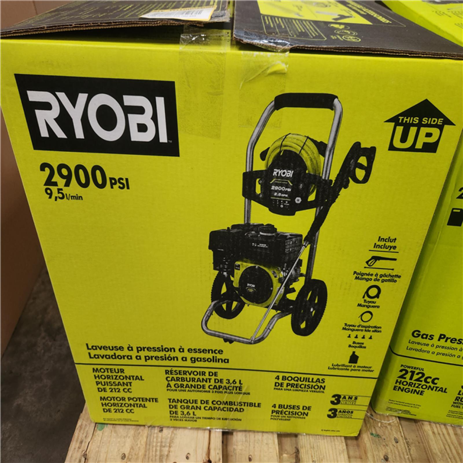 Phoenix NEW RYOBI 2900 PSI 2.5 GPM Cold Water Gas Pressure Washer with 212cc Engine