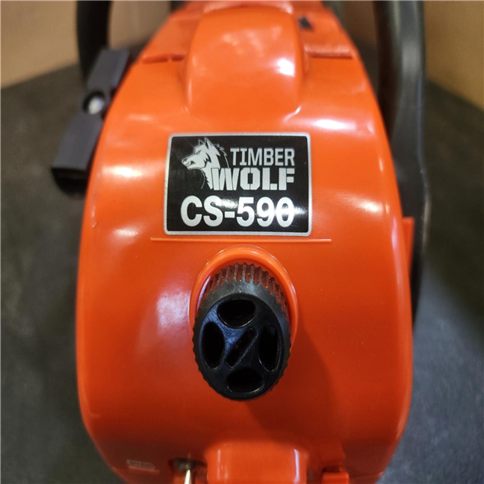 Phoenix NEW ECHO 20 in. 59.8 cc Gas 2-Stroke Rear Handle Timber Wolf Chainsaw